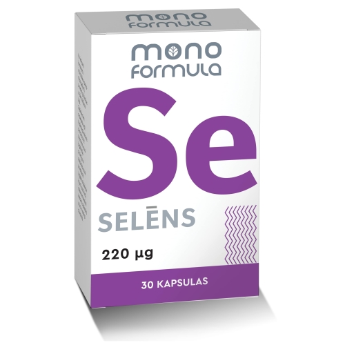 Product image of MONO FORMULA Selēns Se kapsulas, 30 gab.
