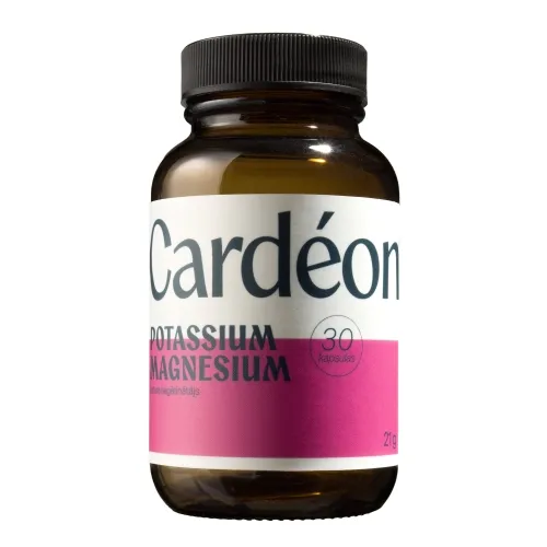 Product image of CARDEON magnija citrāts + kālijs kapsulas, 30 gab