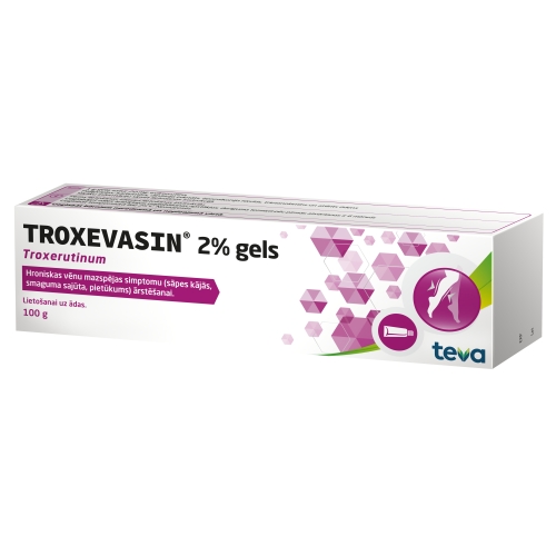 TROXEVASIN 2% gels, 100 g