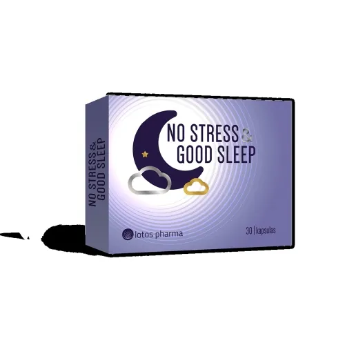 NO STRESS & GOOD SLEEP kapsulas, 30 gab - Produkta attēls 