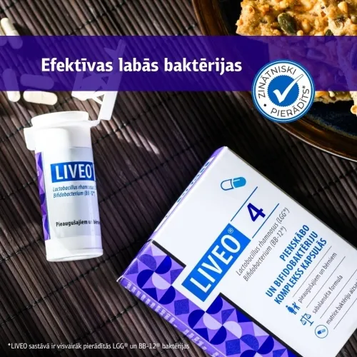 LIVEO 4 kapsulas, 7 gab. - Produkta attēls 2