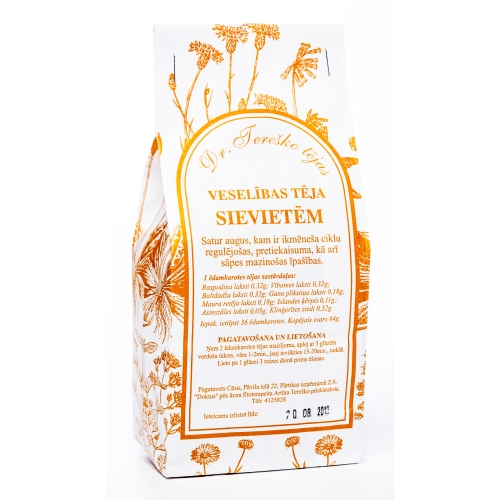 Product image of TEREŠKO tēja sievietēm, 64 g