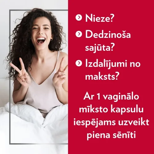 CANESTEN 500 mg vaginālā kapsula, 1 gab. - Produkta attēls 3