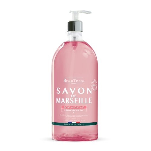 Product image of BEAUTERRA antīko rožu Marseļas šķidrās ziepes, 1 l