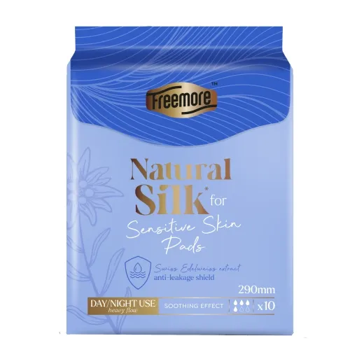 Product image of Freemore dabīga zīda nakts paketes, 10 gab