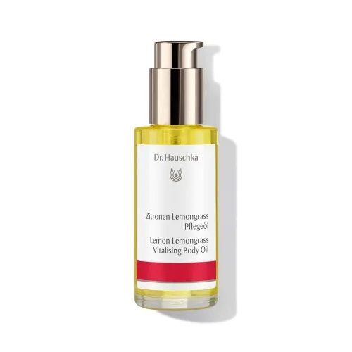 DR. HAUSCHKA uzmundrinoša ķermeņa eļļa citrons - citronzāle, 75 ml - Produkta attēls 