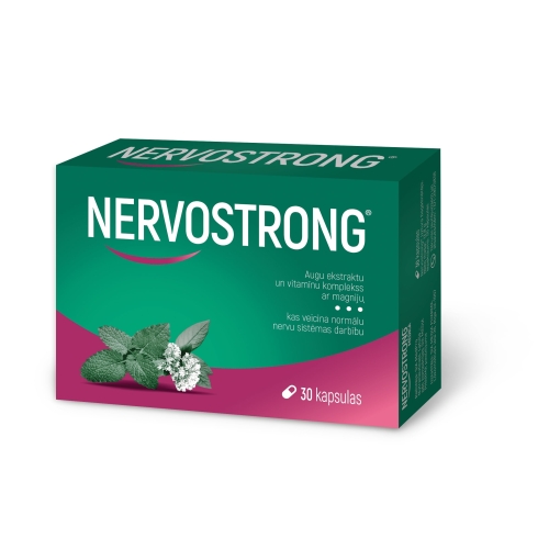 NERVOSTRONG kapsulas, 30 gab - Produkta attēls 