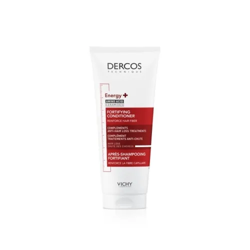 VICHY Dercos Energy+ kondicionieris pret matu izkrišanu, 200 ml