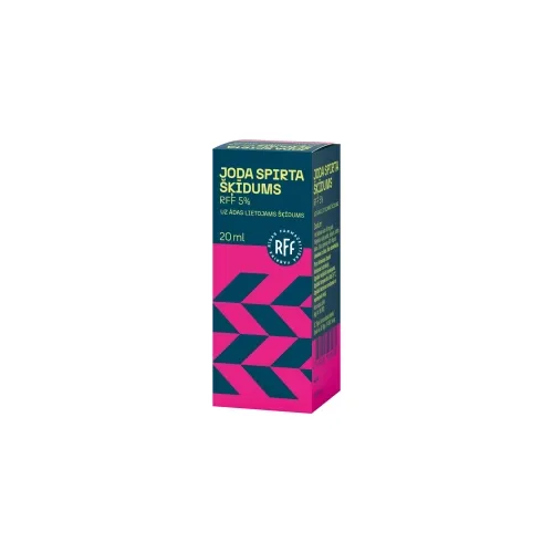 RFF Joda 5% spirta šķīdums, 20 ml