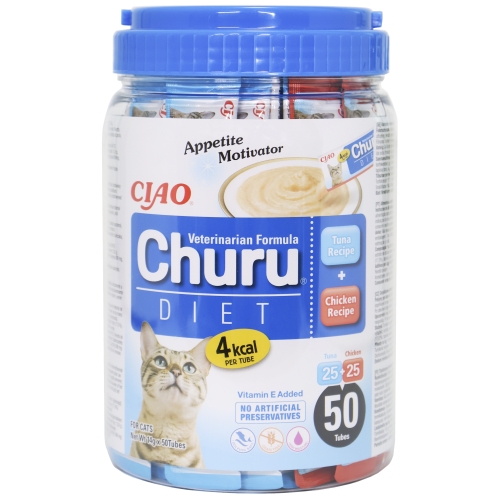 Churu Vet Diet biezenis kaķiem, tuncis vai vista 14g N50