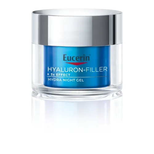 EUCERIN Hyaluron-Filler +3x Effect intensīvi mitrinošs nakts gēlkrēms, 50 ml