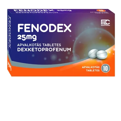 FENODEX 25MG TBL N10 - Produkta attēls 