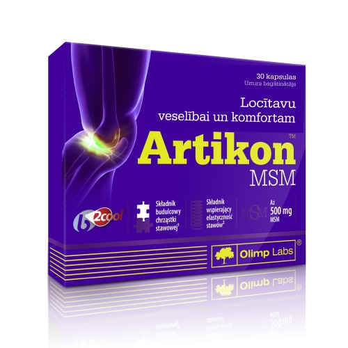 OLIMP LABS®  Artikon MSM kapsulas, 30 gab - Produkta attēls 