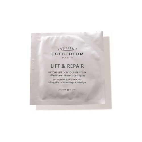 INSTITUT ESTHEDERM Lift & Repair plāksnīšu maska acu zonai, 10 x 2 gab - Produkta attēls 