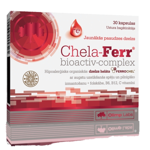 OLIMPLABS CHELA FERR BIOACTIV COMPLEX KAPSULAS N30