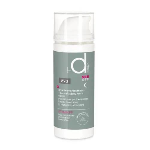 Product image of EVA DERMO Seb Off pretgrumbu normalizējošs nakts krēms, 50 ml