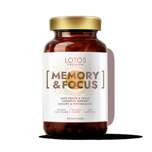 LOTOS PREMIUM Memory & Focus kapsulas, 90 gb. - Produkta attēls 