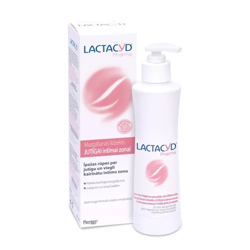 LACTACYD Pharma Sensitive mazgāšanas līdzeklis intīmai zonai, 250 ml