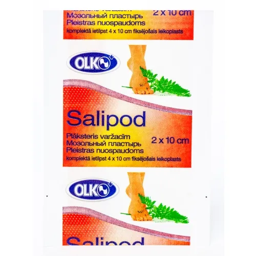 SALIPOD PLĀKSTERIS VARŽACĪM 2x10CM (OLKO)