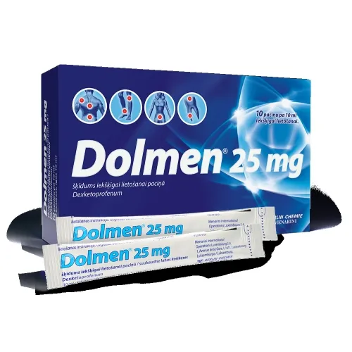 Product image of DOLMEN 25MG/10ML ŠĶĪDUMS IEKŠĶĪGAI LIET. PAC N10