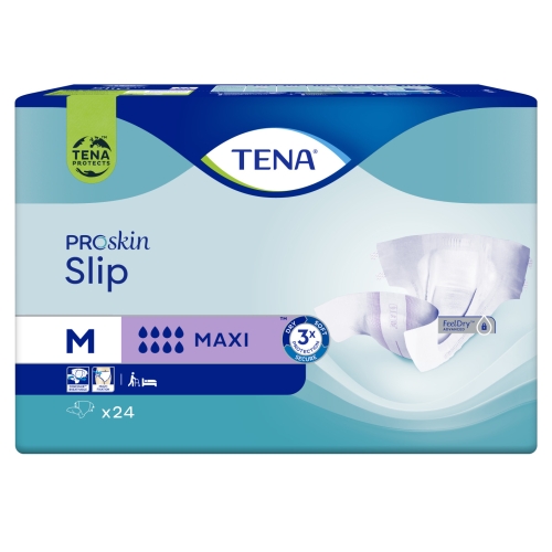 TENA Slip Maxi autiņbikses, M izmērs, 24 gab. - Produkta attēls 