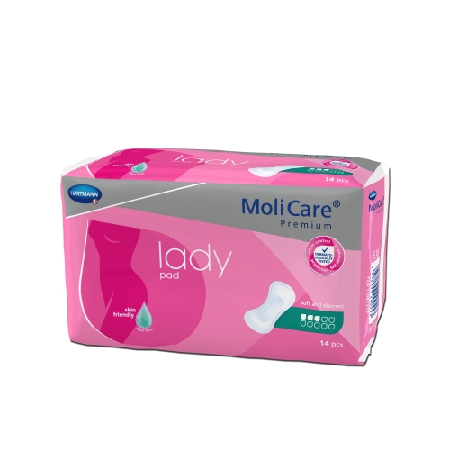 MOLICARE Prem Lady Pad ieliktņi (3 piles), 14 gab - Produkta attēls 