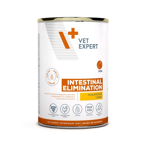 4T VD SUŅU INTESTINAL ELIMINATION LOW FAT KONS 400G
