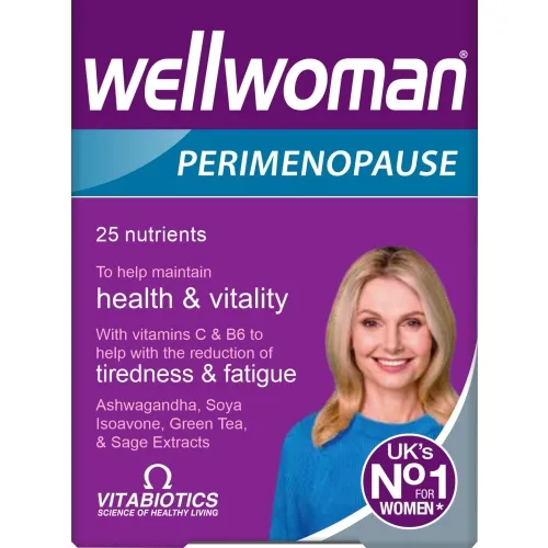 WELLWOMAN Perimenopause tabletes, 30 gab - Produkta attēls 