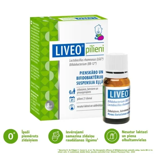 LIVEO pilieni, 8 ml - Produkta attēls 2
