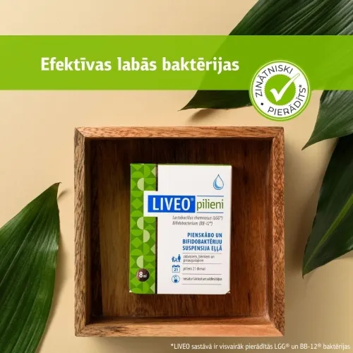 LIVEO pilieni, 8 ml - Produkta attēls 1