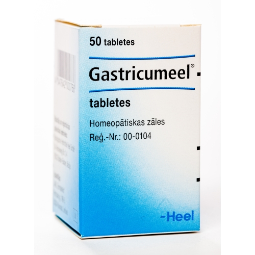 GASTRICUMEEL tabletes, 50 gab.