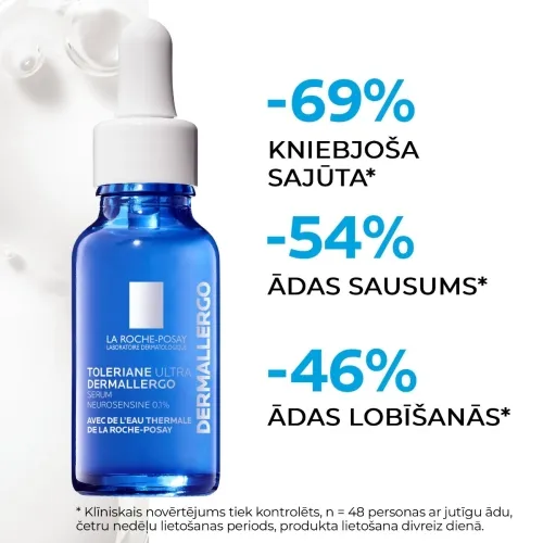 LA ROCHE-POSAY Toleriane Ultra Dermallergo serums 30 ml - Produkta attēls 2