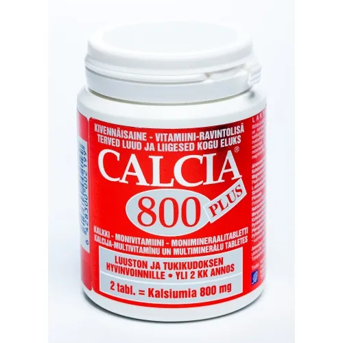 HKK CALCIA 800 PLUS (CA+MG) TABLETES N140