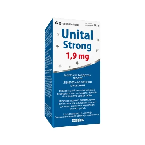 Product image of Unital Strong 1,9 mg tabletes, 60 gab