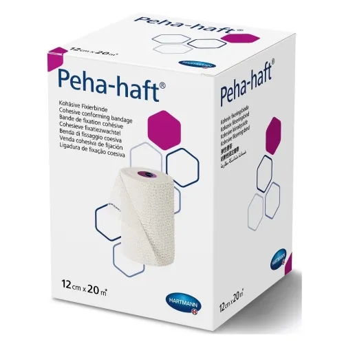 PEHA-HAFT pašlīpoša, elastīga marles saite, 12 cm x 20 m