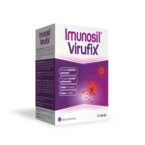 Product image of Imunosil Virufix kapsulas, 60 gab + 30 gab