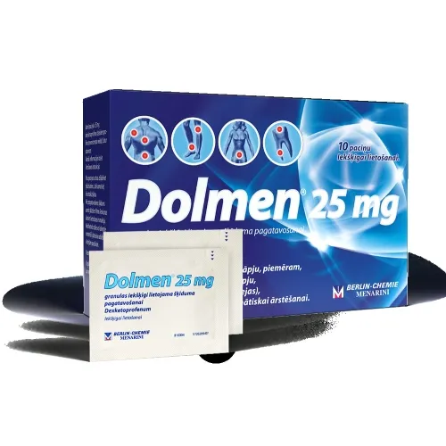 Product image of DOLMEN 25MG (DEXKETOPROFENUM) SACH N10