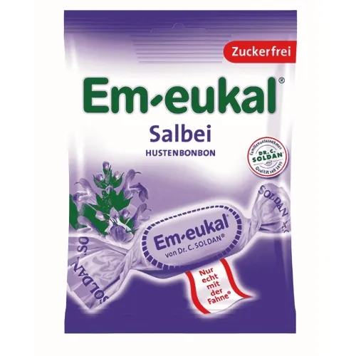 EM-EMUKAL salvija ledenes ar c vitamīnu, 50 g