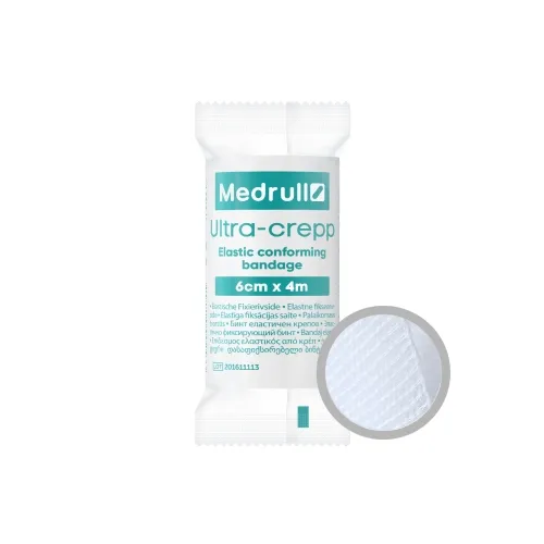 MEDRULL Saite elastīgā Ultra-crepp, 4 m x 6 cm