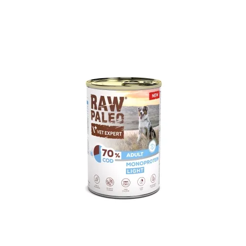 RAW PALEO SUŅU KONS  LIGHT MENCA 400G - Produkta attēls 