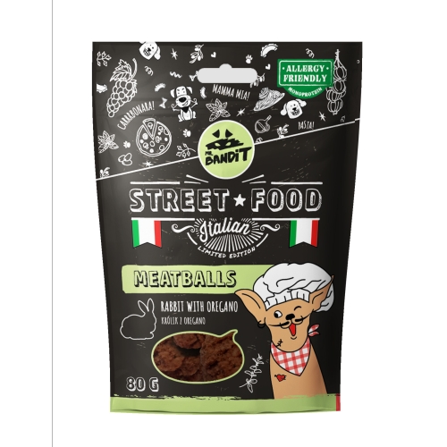 MR.BANDIT STREET FOOD GAĻAS BUMBIŅAS AR TRUSI UN OREGANO 80G - Produkta attēls 