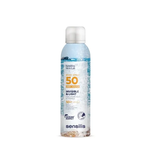 SENSILIS Invisible and Light SPF50+ sprejs saules aizsardzībai, 200 ml