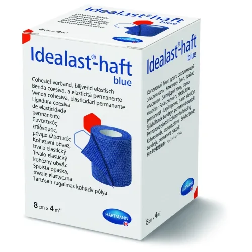 Product image of IDEALAST-HAFT elastīga saite (zila), 8 cm x 4 m