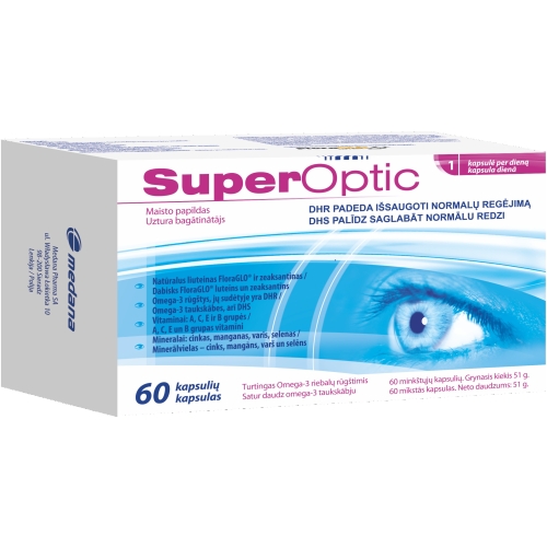 Product image of SuperOptic kapsulas, 60 gab.