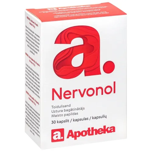 APOTHEKA Nervonol kapsulas, 30 gab