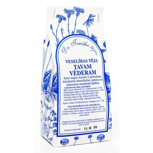 Product image of TEREŠKO tēja tavam vēderam, 70 g