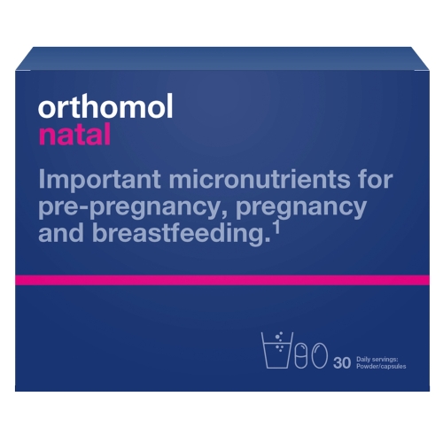Product image of ORTHOMOL Natal (pulveris + kapsula), 30 gab