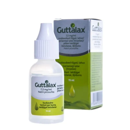 GUTTALAX 7.5MG/ML PILIENI 15ML