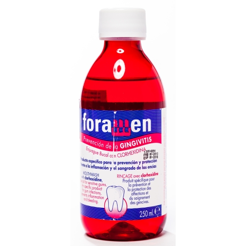 FORAMEN MOUTH WASH CLORHEXIDINE 250ML;019 - Produkta attēls
