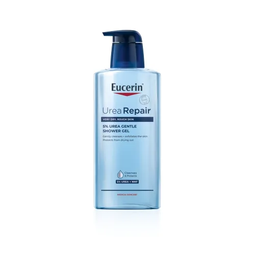 EUCERIN Urea Repair dušas želeja 5%, 400 ml